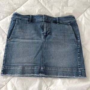 Loft jean skirt